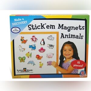 Stick'em Magnet Animals - 15 Pieces